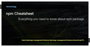 Read more about the article Mastering Package Management with npm