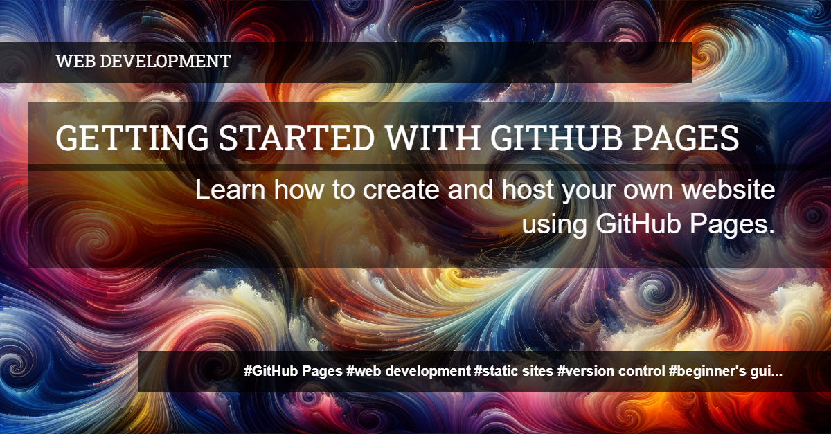 Read more about the article Demystifying GitHub Pages: A Beginner’s Guide